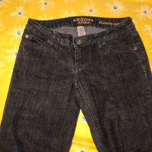 Black high waisted jeans